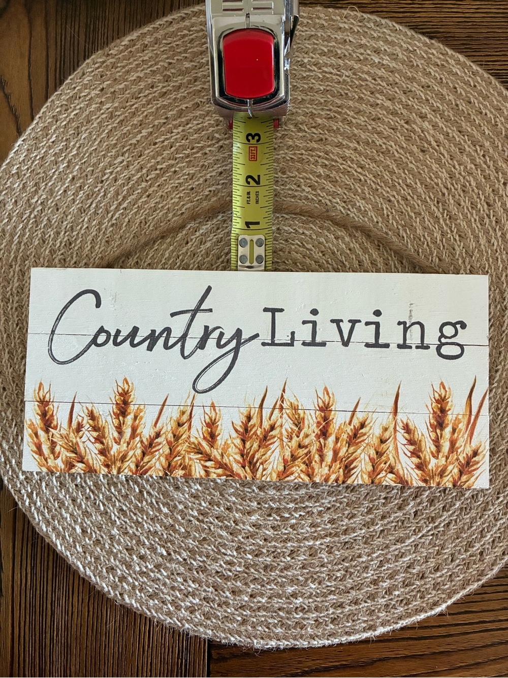 Farmhouse/Country Wood Plank Sign - Picture 6 of 6